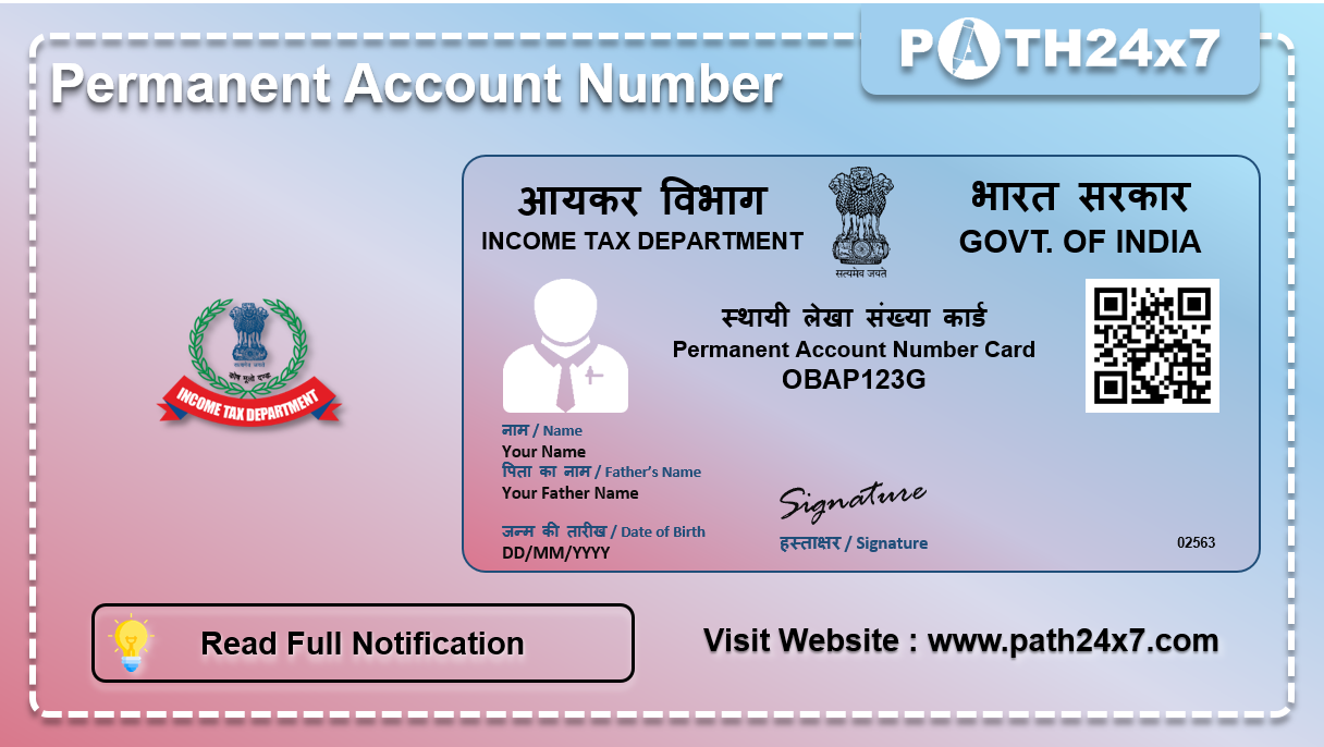 PAN Card apply by online, Download pdf, Check Status, Correction, Eligibility Criteria, Fees, Age Limit, Official Website, How to check my PAN Card? What PAN Card is used for? how can I get PAN card in 7 Days? | Income Tax Department | Government of India