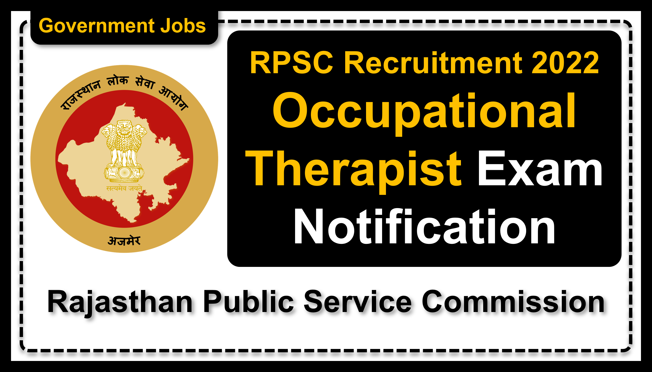 rpsc.rajasthan.gov.in | Rajasthan Public Service Commission | Details of Recruitment Rules, Number of Vacant Post, Fee, Eligibility, Age, Salary, How to Apply etc. | Rajasthan Public Service Commission