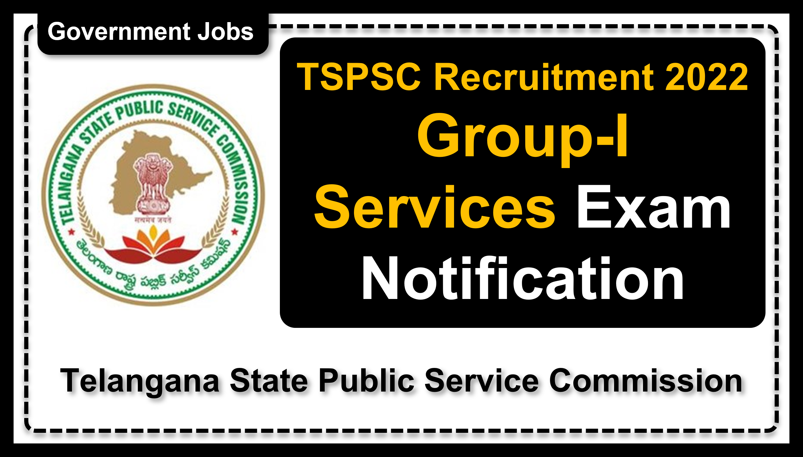 tspsc.gov.in | Telangana State Public Service Commission | Details of Recruitment Rules, Number of Vacant Post, Fee, Eligibility, Age, Salary, How to Apply etc. | Telangana State Public Service Commission