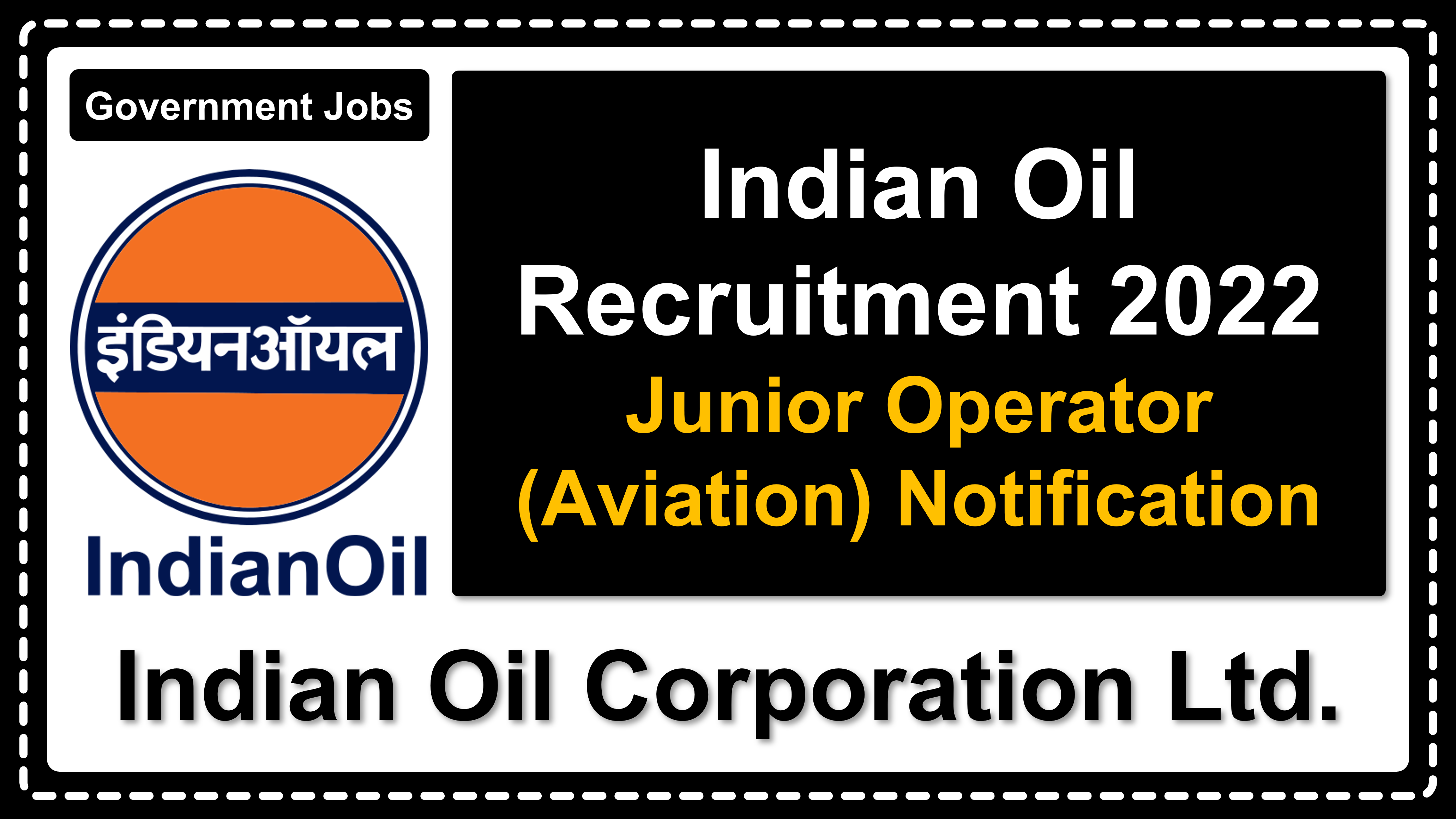 iocl.com | Indian Oil Corporation Ltd. | Details of Recruitment Rules, Number of Vacant Post, Eligibility, Application Fee, Age, Experience, How to Apply etc. | Indian Oil Corporation Ltd.