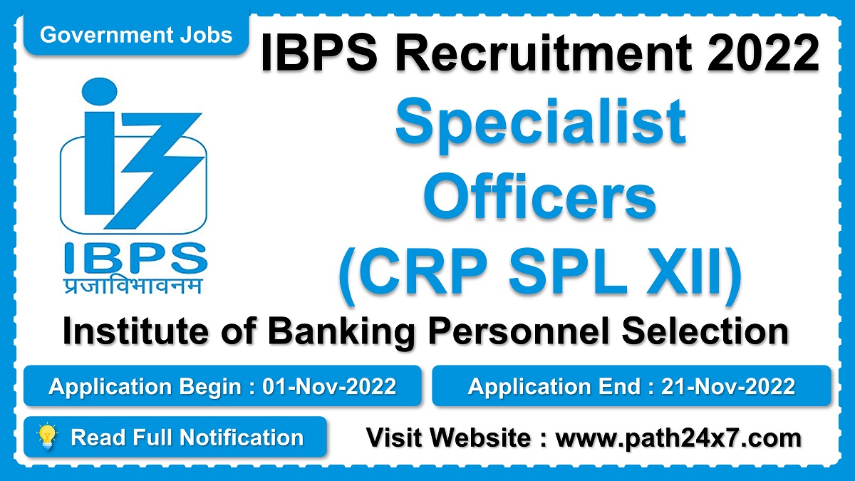 ibps.in | Institute of Banking Personnel Selection | Details of Recruitment Rules, Number of Posts, Fee, Age Limit, Eligibility Criteria, How to Apply etc. | Institute of Banking Personnel Selection