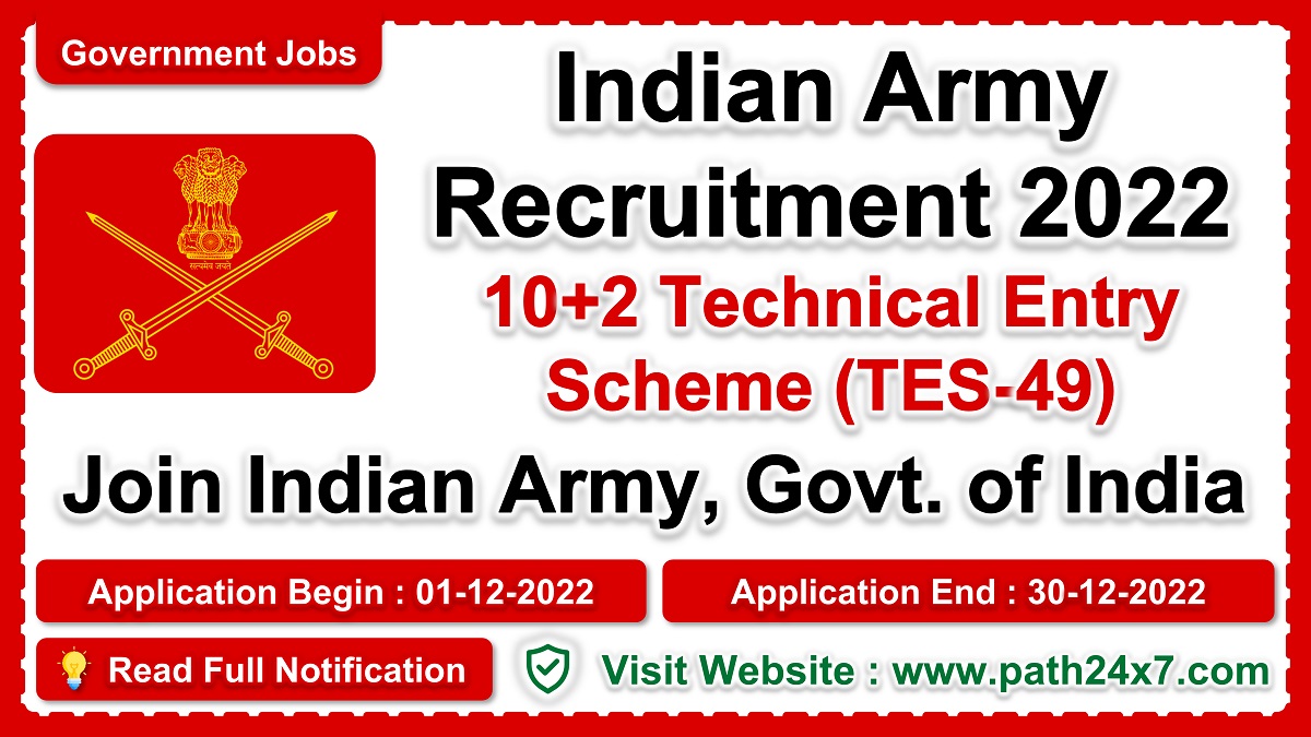 joinindianarmy.nic.in | Join Indian Army | Details of Recruitment Rules, Number of Posts, Fee, Age Limit, Pay Scale, Eligibility Criteria, How to Apply etc. | Join Indian Army, Govt. of India
