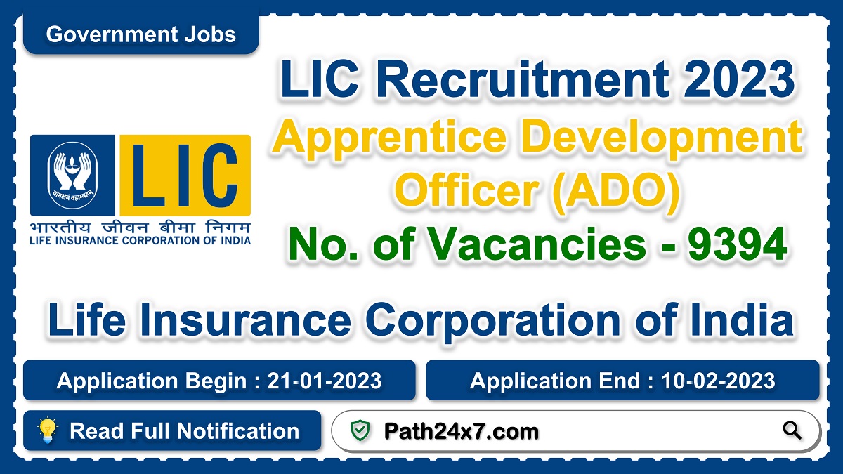 licindia.in | Life Insurance Corporation of India (LIC) | Details of Recruitment Rules, Number of Posts, Fee, Age Limit, Eligibility Criteria, How to Apply etc. | Life Insurance Corporation of India (LIC)